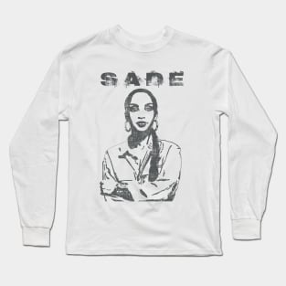 Retro Style - Sade Adu Long Sleeve T-Shirt